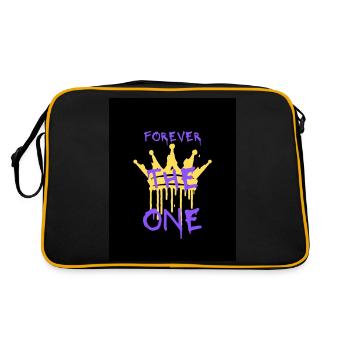 the ONE - Retro Bag - black/gold - Back