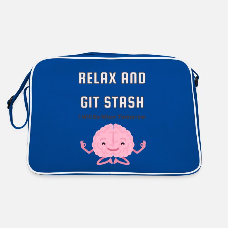 Relax and Git Stash Retro Bag