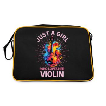 Violin Colorful Violin - Retro Bag - black/gold - Back