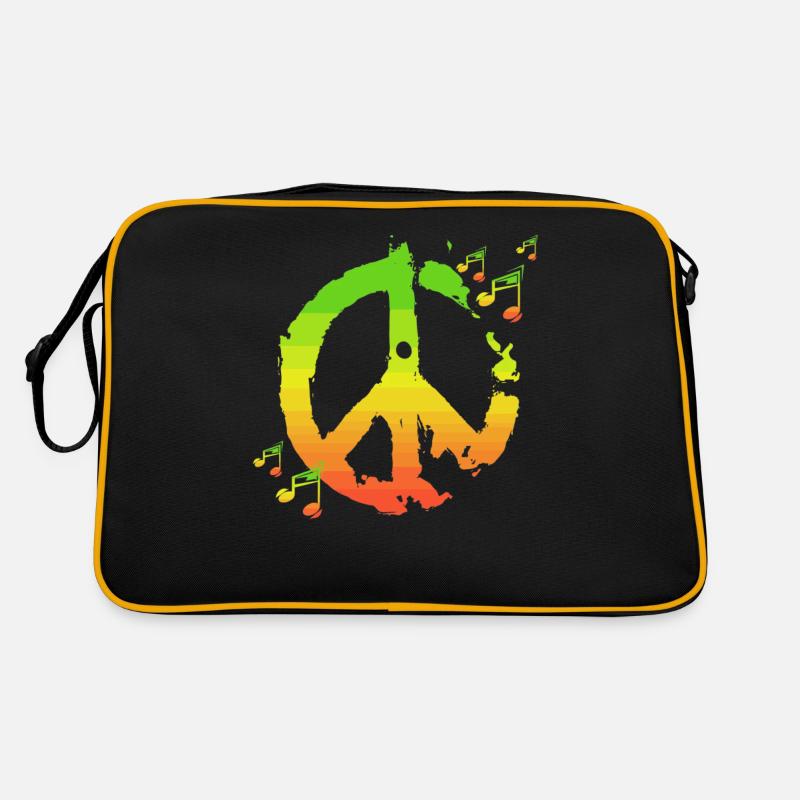 Paix reggae Sac Retro