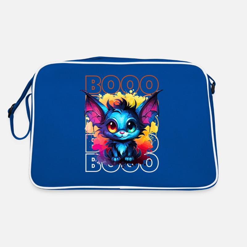 Chibi Swoop & Booo! Nighttime Flutter Tee! Retro Bag