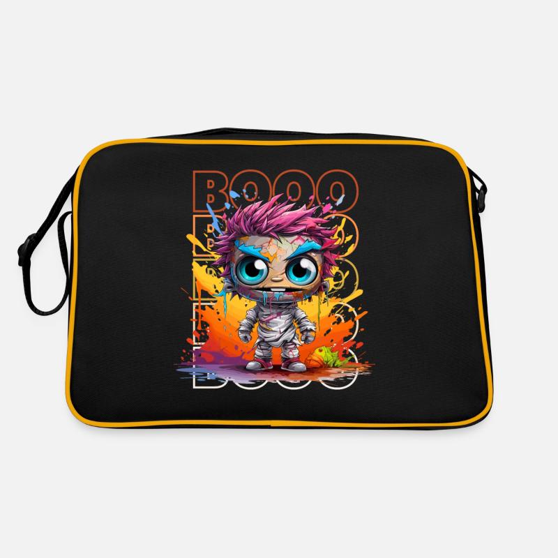 Chibi Shuffle & Booo! Zany Zombie Tee! Retro Bag