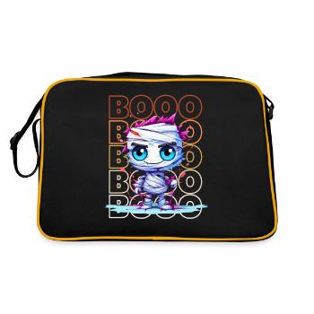 Chibi Wrap & Booo! Maman mignonne Tee ! - Sac Retro - noir/or - Dos