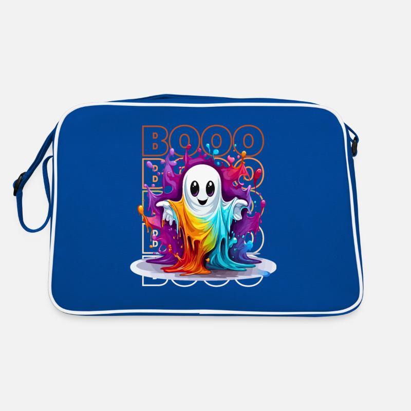 Chibi Float & Booo! Whimsical Wisp Tee! Retro Bag
