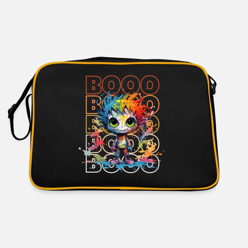 Chibi Dance & Booo! T-shirt Jovial Bones ! Sac Retro