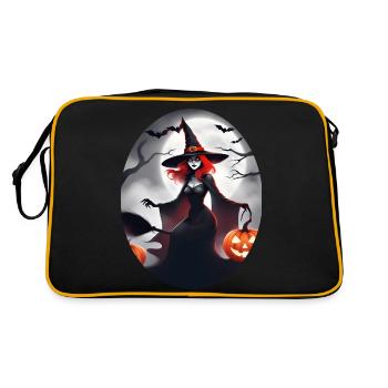 Halloween - Sac Retro - noir/or - Dos