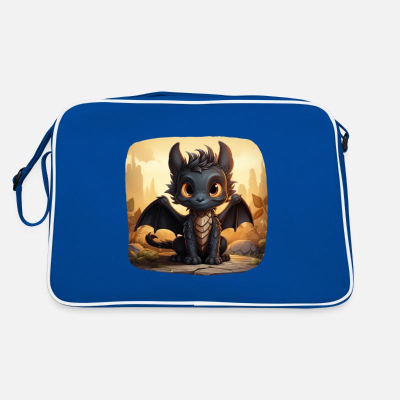 Jack le doux dragon noir Sac Retro