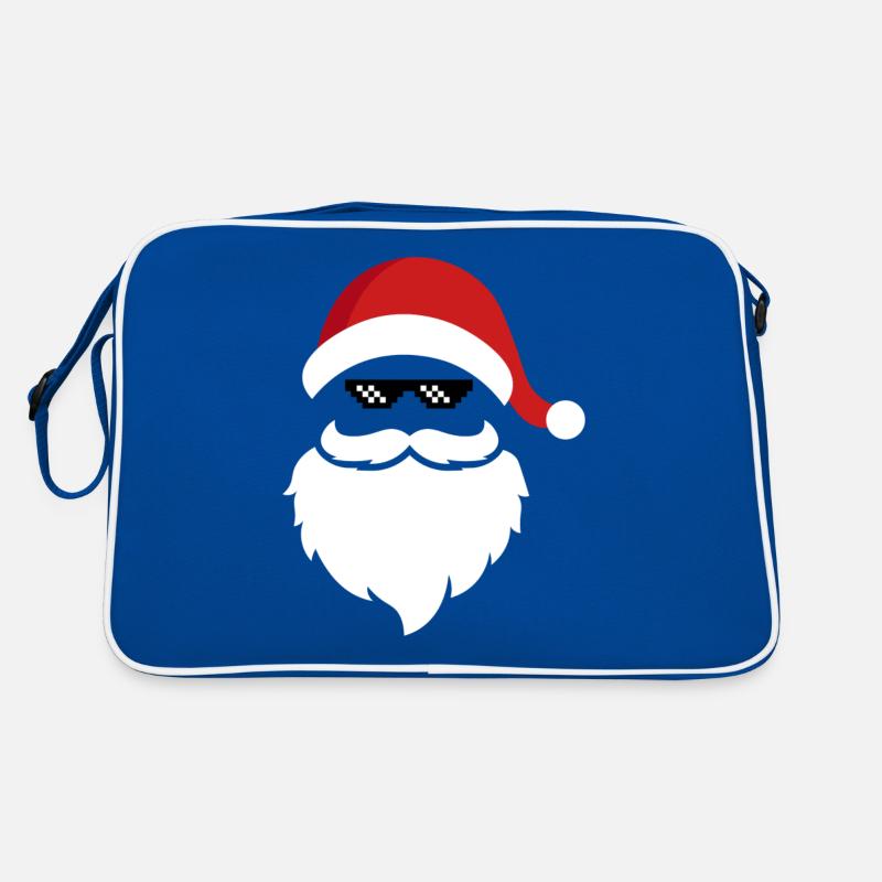 Weihnachtsmann Retro Tasche