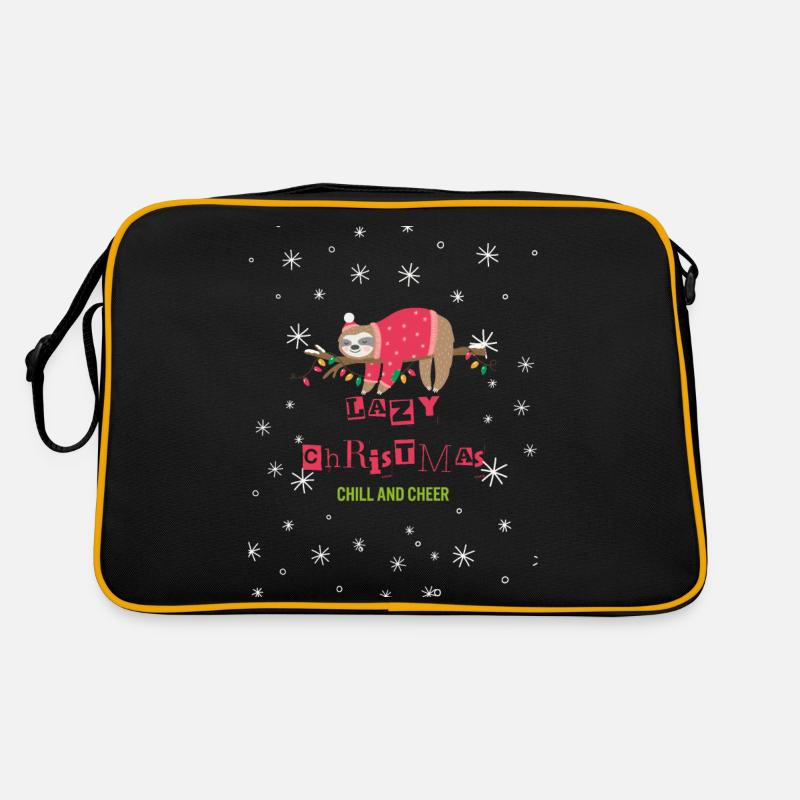 Lazy Christmas Retro Bag