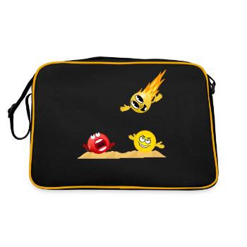 Bodja - Retro Bag - black/gold - Back