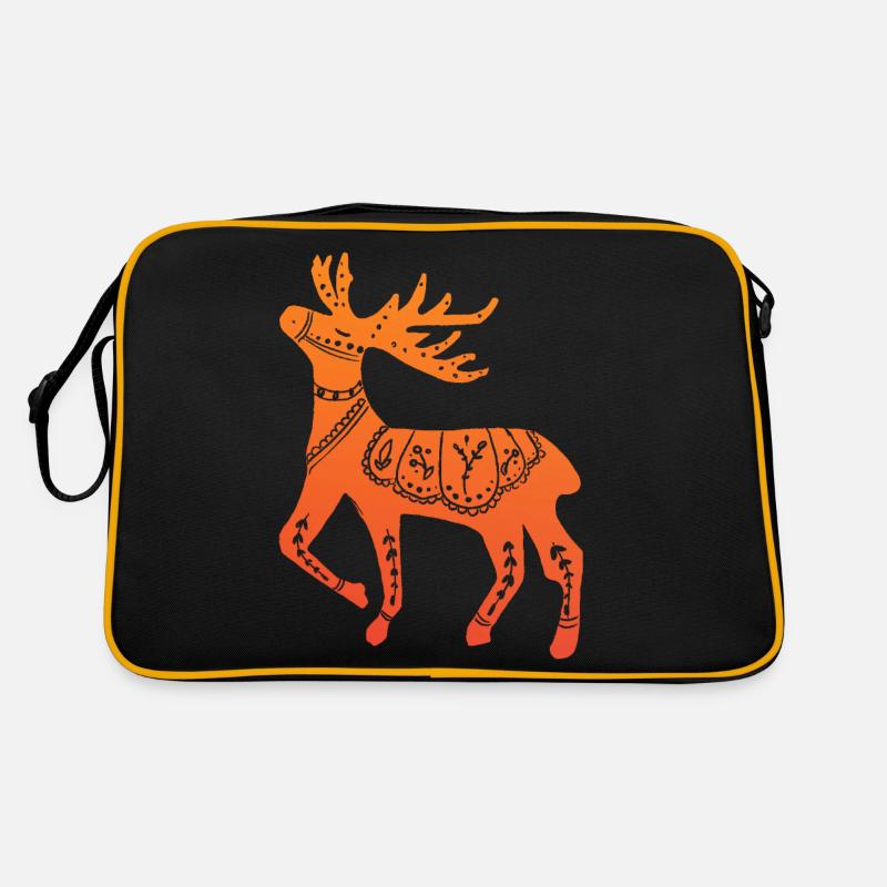 Suède Suède dalarna dala cheval cheval Joyeux Noël orignal Sac Retro