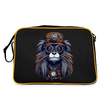 Tamarin - Retro Bag - black/gold - Back