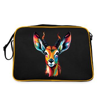 Gazelle - Sac Retro - noir/or - Dos