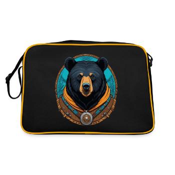 Baribal - Sac Retro - noir/or - Dos