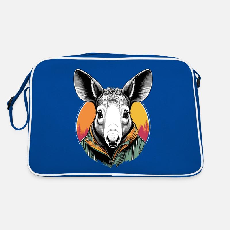 Erdferkel Retro Tasche