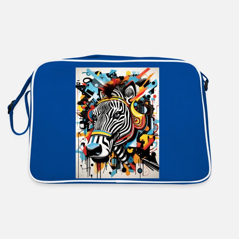 Graffiti Inspirationen:Zebra Retro Tasche