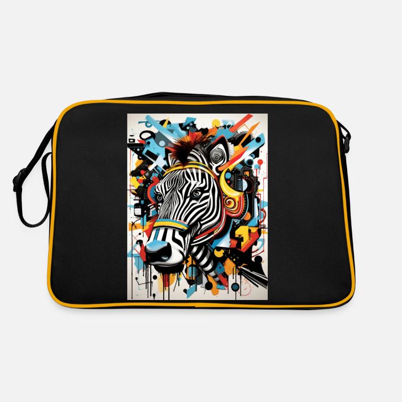 Inspirations graffiti :Zèbre Sac Retro