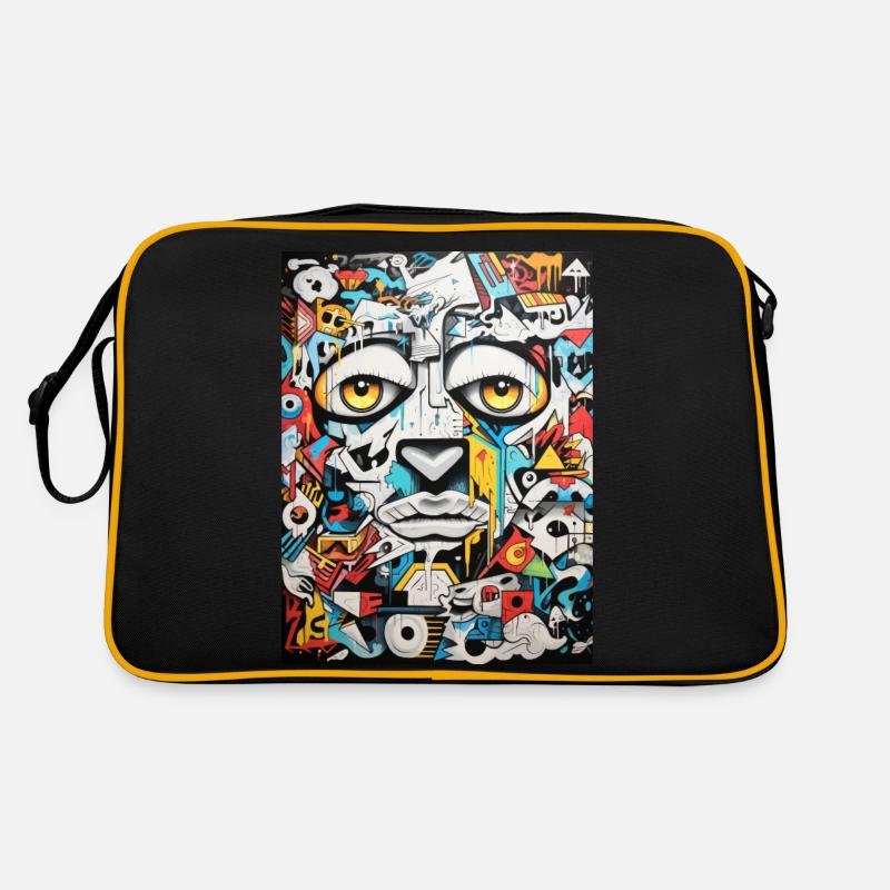 Graffiti Inspirationen:Bison Retro Tasche