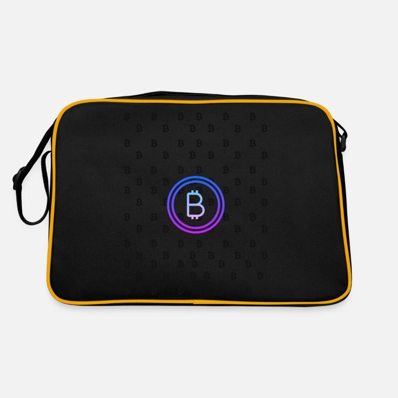 Bitcoin Retro Tasche