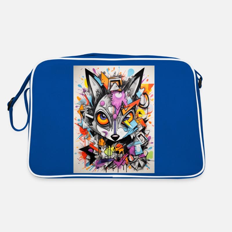 Kangaroo Abstract Retro Bag
