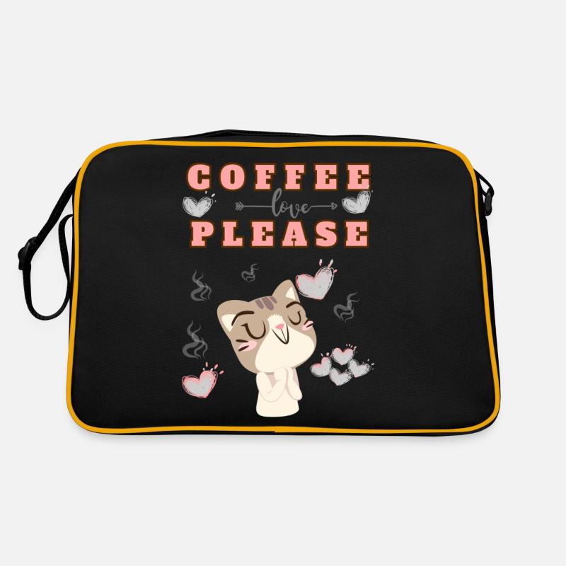 Coffee Please Retro Tasche