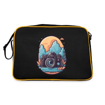 Forest Lens - Sac Retro - noir/or - Dos