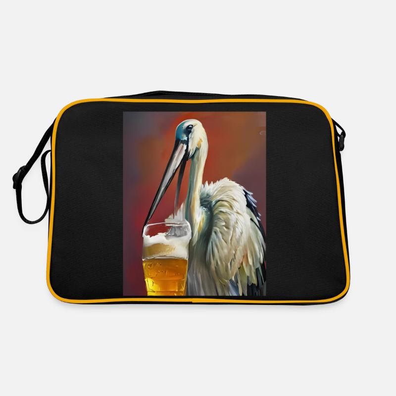 Storchen-Bier Retro Tasche