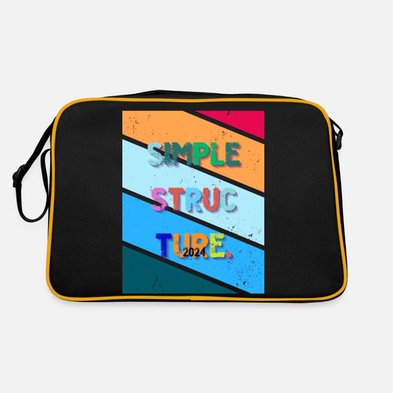 Conception simple. Structure simple 2024. Sac Retro