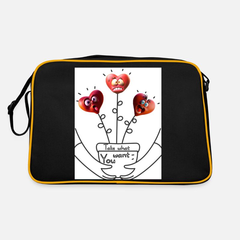 Nimm dir, was du willst. Nimm dir, was Du willst. Retro Tasche