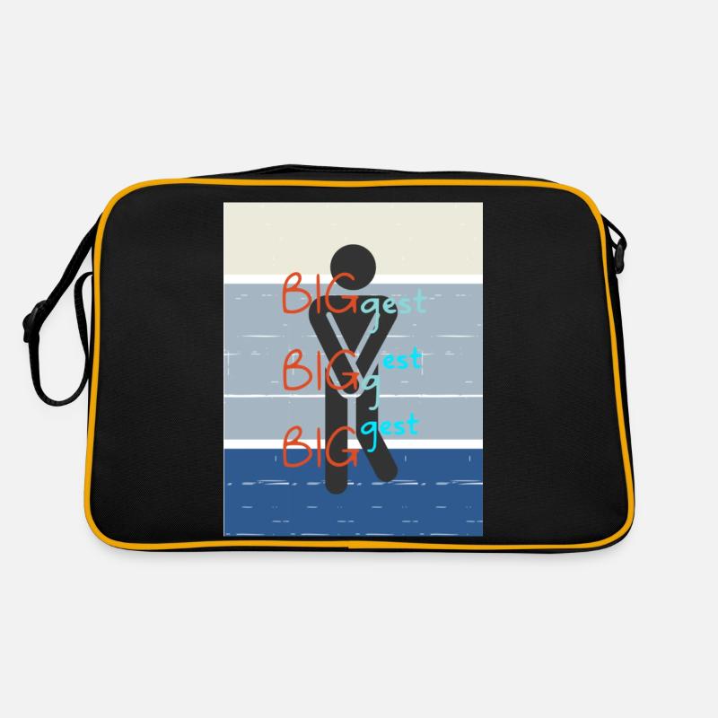 Plus. Le plus grand des plus grands. Sac Retro