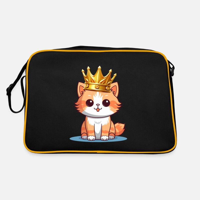 Roi chaton Sac Retro