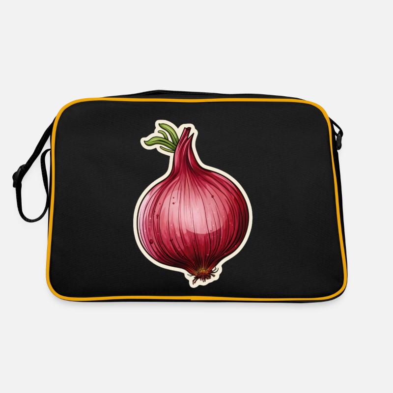 Oignon rouge Sac Retro