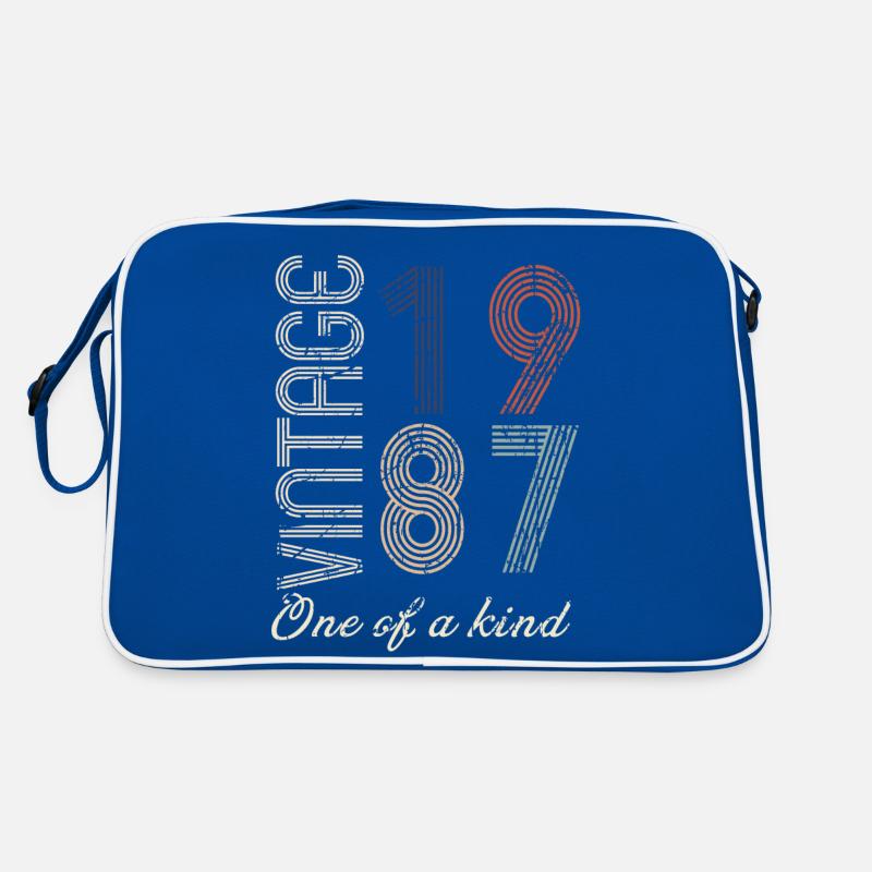 37. Geburtstag 1987 - Vintage-Retro-Geschenkidee Retro Tasche
