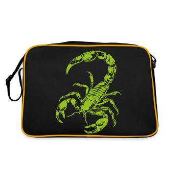 Scorpion - Sac Retro - noir/or - Dos