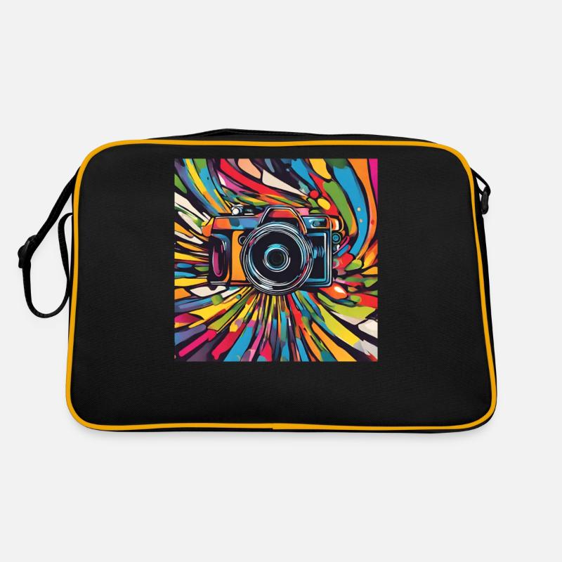 Camera Colorful Retro Bag