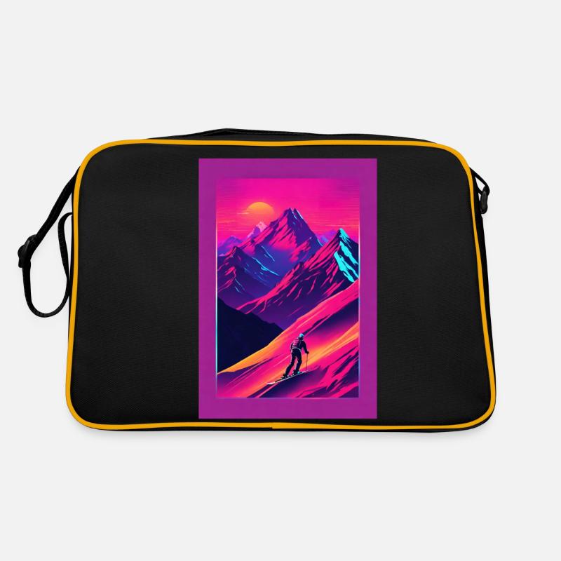 Mountains Retro Bag