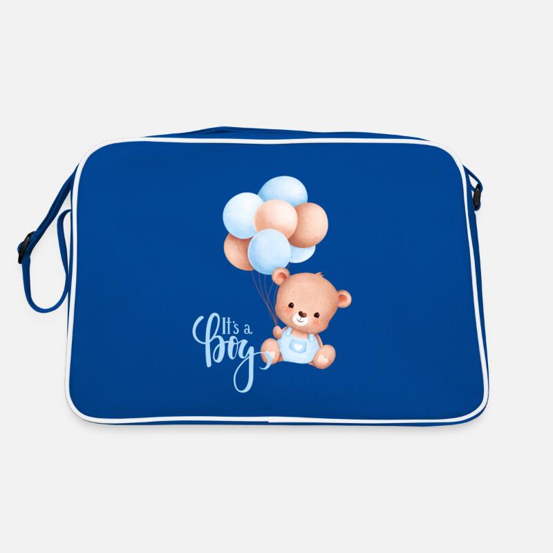 Its a boy Retro Tasche