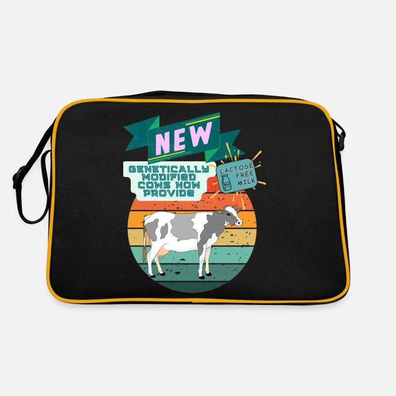 genetically modified cows Retro Bag