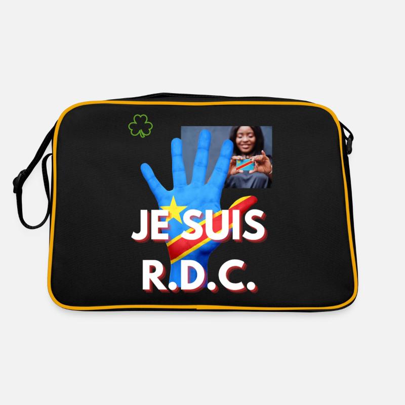 ICH BIN DRC Retro Tasche