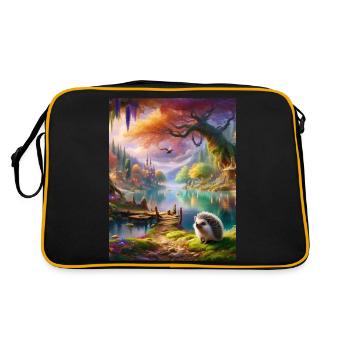 Caprice de la forêt - Sac Retro - noir/or - Dos