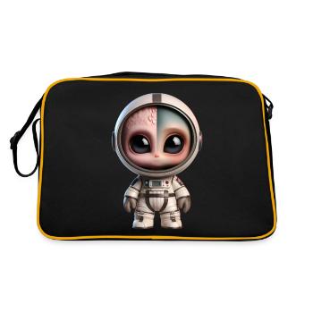 Obi Sol.Kenobi - Retro Bag - black/gold - Back
