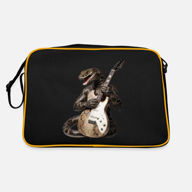 Schlangen-Gitarre Retro Tasche