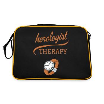 HOROLOGIST THERAPY WATCH COLLECTOR - Sac Retro - noir/or - Dos