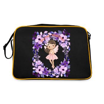 Demoiselle d’honneur - Sac Retro - noir/or - Dos