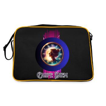 Carpe Diem - Sac Retro - noir/or - Dos