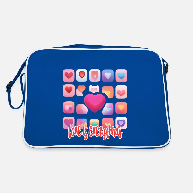 Love is everything Retro Bag