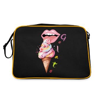 Gelato - Sac Retro - noir/or - Dos