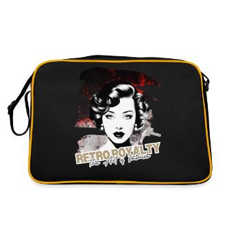 Royauté rétro - Sac Retro - noir/or - Dos