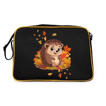 Autumn - Retro Bag - black/gold - Back