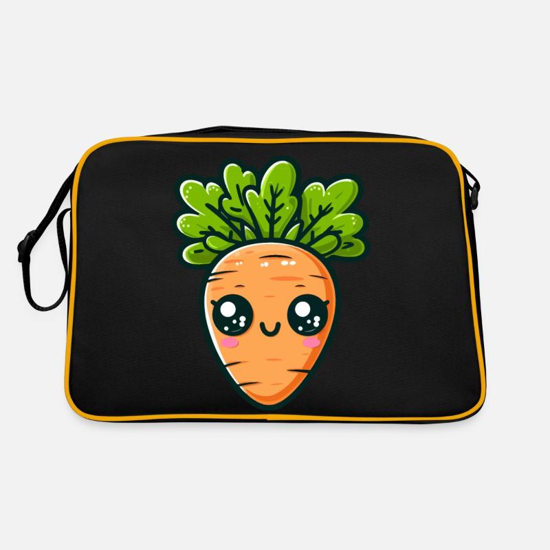 Chibi Carotte feuillue Sac Retro